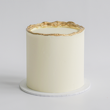 Picture of BUTTERCREAM CAKE |  GOLD ROUGH EDGES